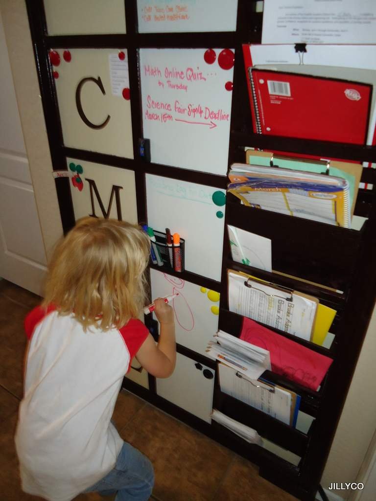 PB Kids Inspired Family Daily Organization Board — step 11