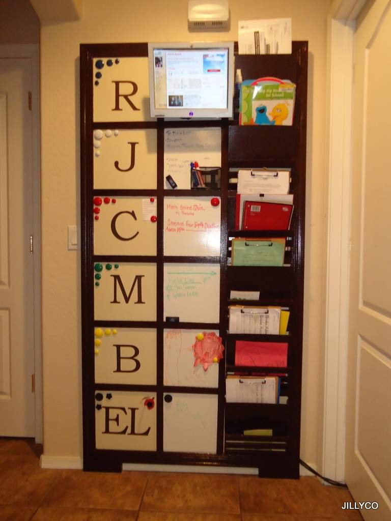 PB Kids Inspired Family Daily Organization Board — step 12