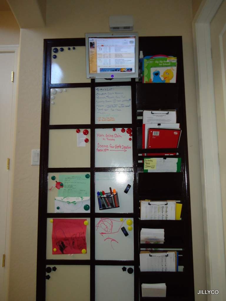 PB Kids Inspired Family Daily Organization Board — step 7