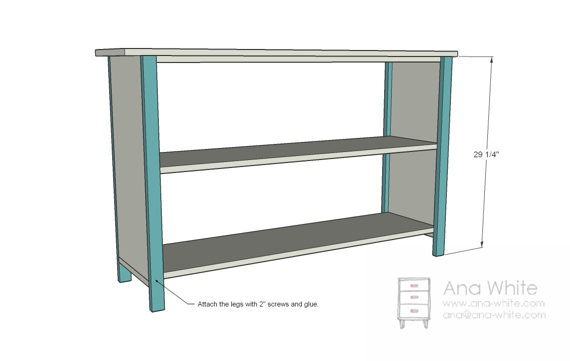 Perfect Console Bookshelf — step 6