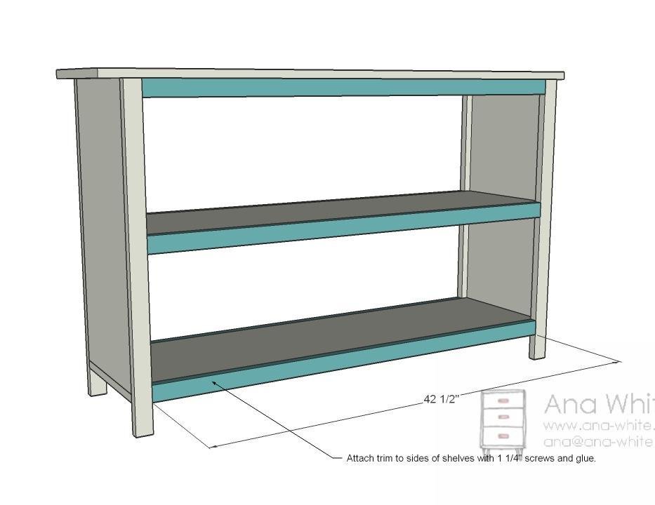 Perfect Console Bookshelf — step 7