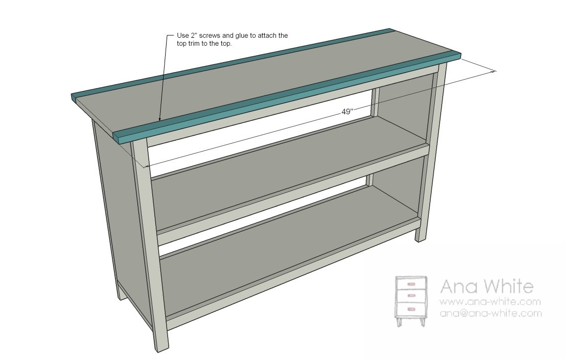 Perfect Console Bookshelf — step 8