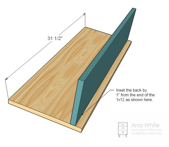 Pine Wood Library Book Cart — step 5