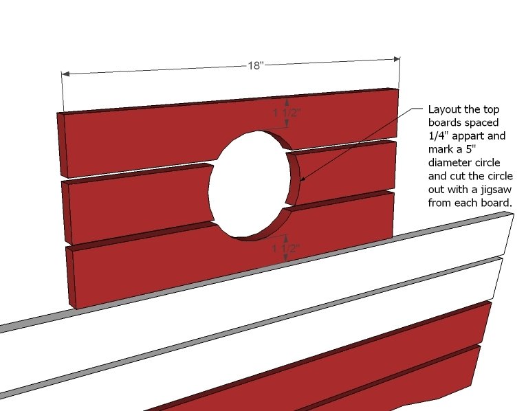 Pirate Picnic Table — step 1