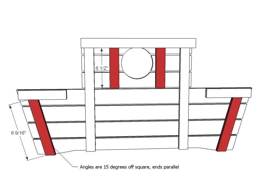 Pirate Picnic Table — step 6