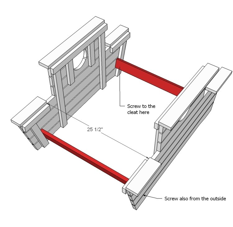 Pirate Picnic Table — step 8