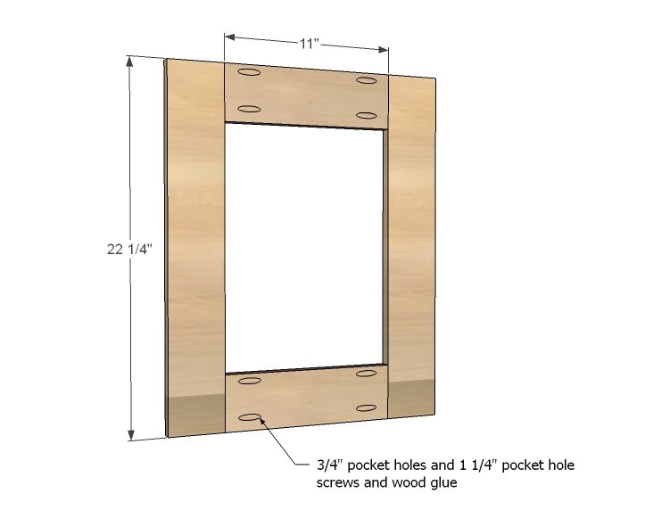 Planked Wood Sideboard — step 11