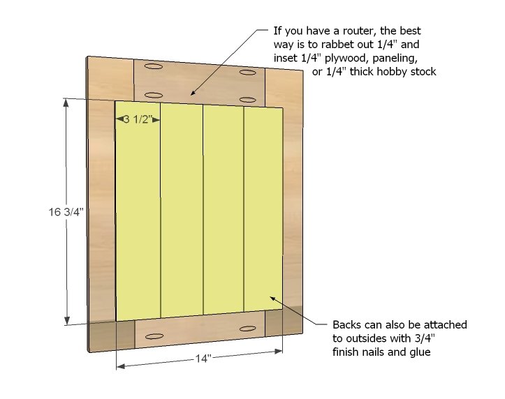 Planked Wood Sideboard — step 12