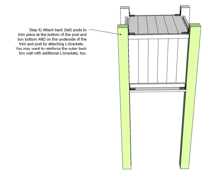 Planter Box with Trellis — step 9