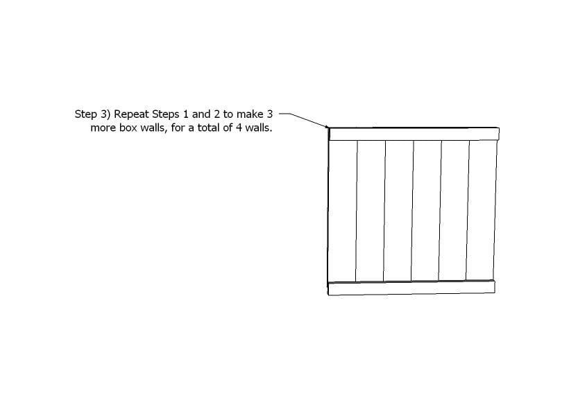 Planter Box with Trellis — step 3