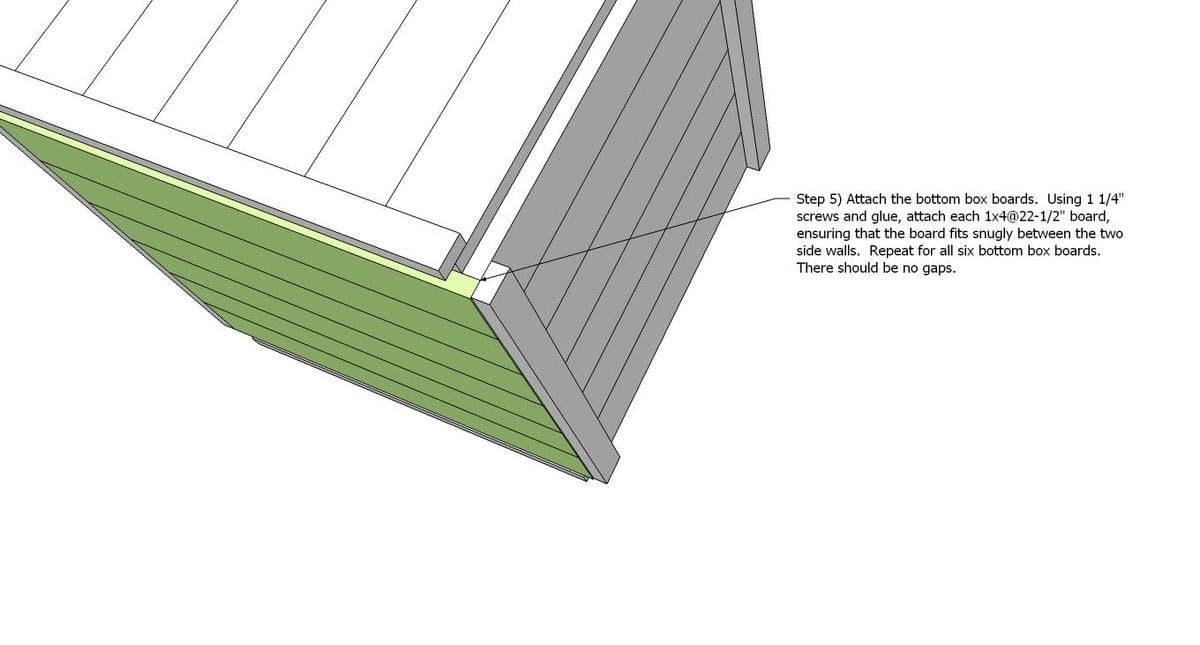 Planter Box with Trellis — step 6