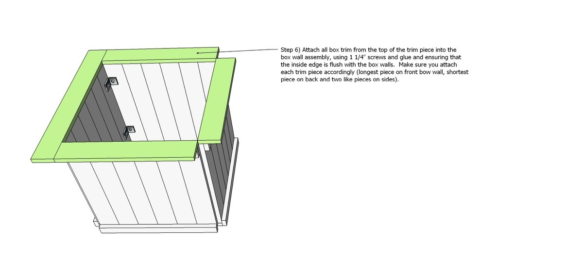 Planter Box with Trellis — step 7