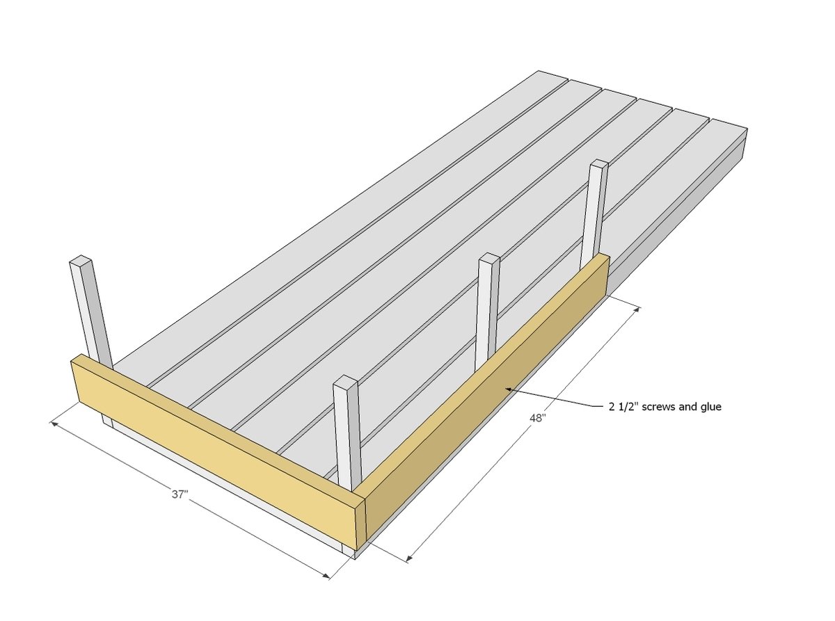 Platform Outdoor Sectional with End Table (part 2) — step 4