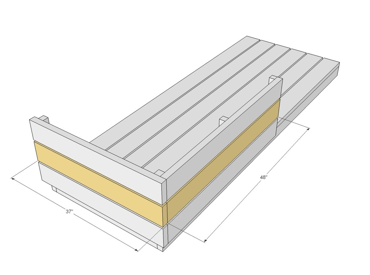 Platform Outdoor Sectional with End Table (part 2) — step 6