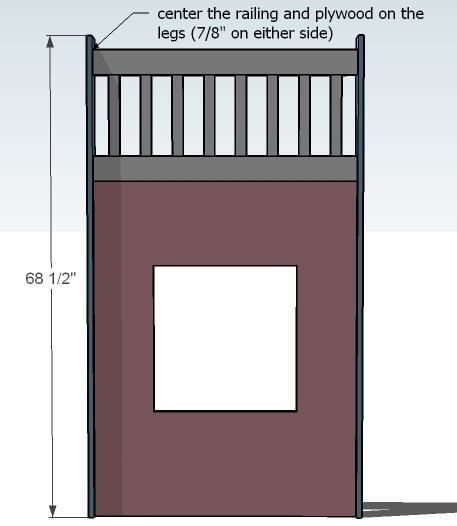 Playhouse Loft Bed — step 14
