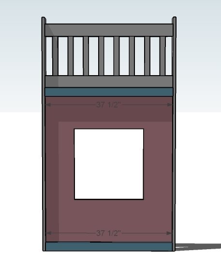 Playhouse Loft Bed — step 15