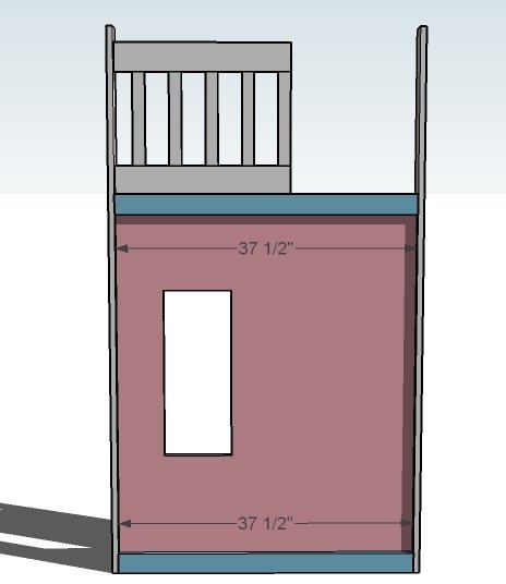 Playhouse Loft Bed — step 21