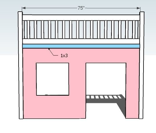 Playhouse Loft Bed — step 4