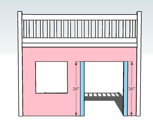 Playhouse Loft Bed — step 5