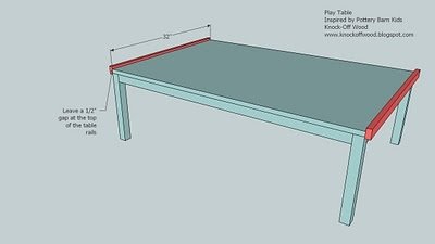 Playtable and Wheeled Storage Carts — step 6