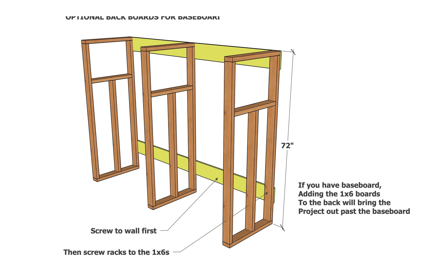 Plywood and Lumber Storage System — step 3