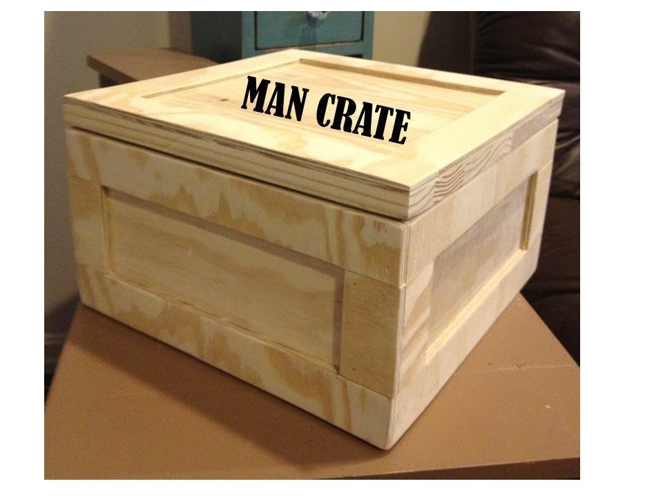 Plywood Gift Crate (man crate)