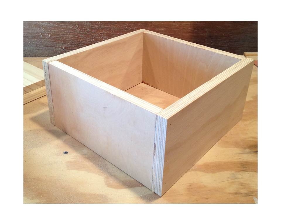 Plywood Gift Crate (man crate) — step 1