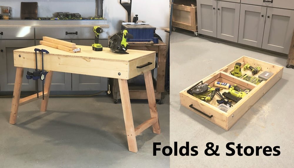 Portable Workbench “Woodshop in a Box”