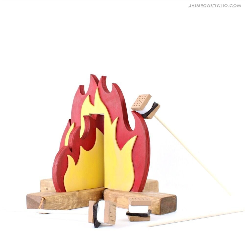 Pretend Play Campfire Set