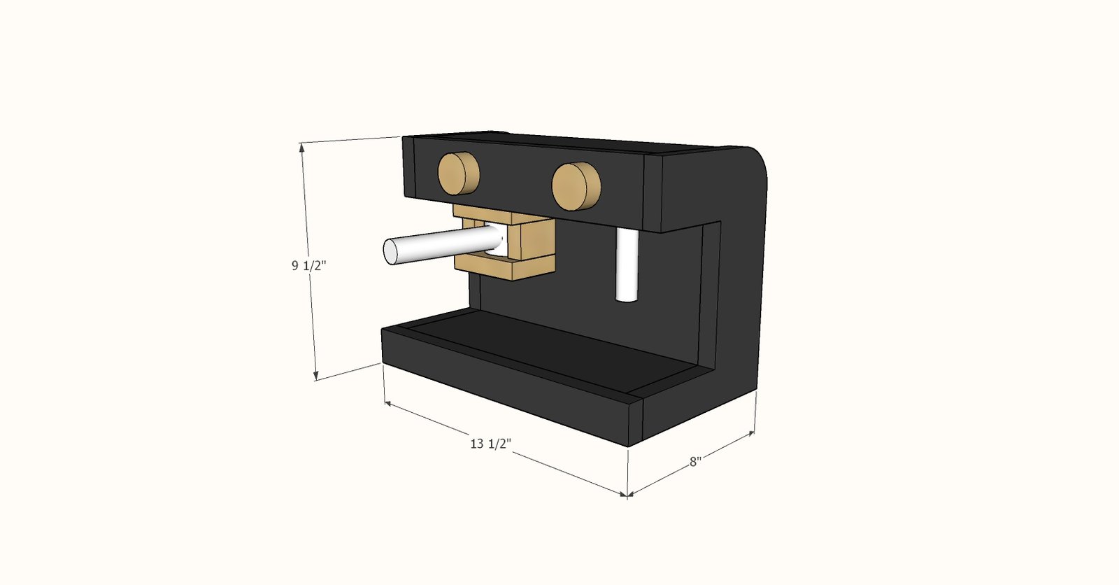 Pretend Play Coffee Station with Espresso Machine — step 14