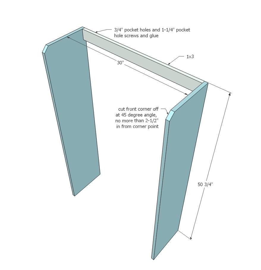 Pretend Play Market with Roll-Out Check Stand — step 1