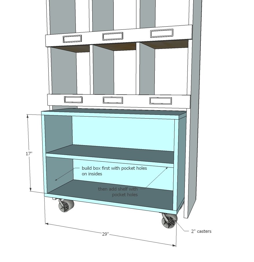 Pretend Play Market with Roll-Out Check Stand — step 6