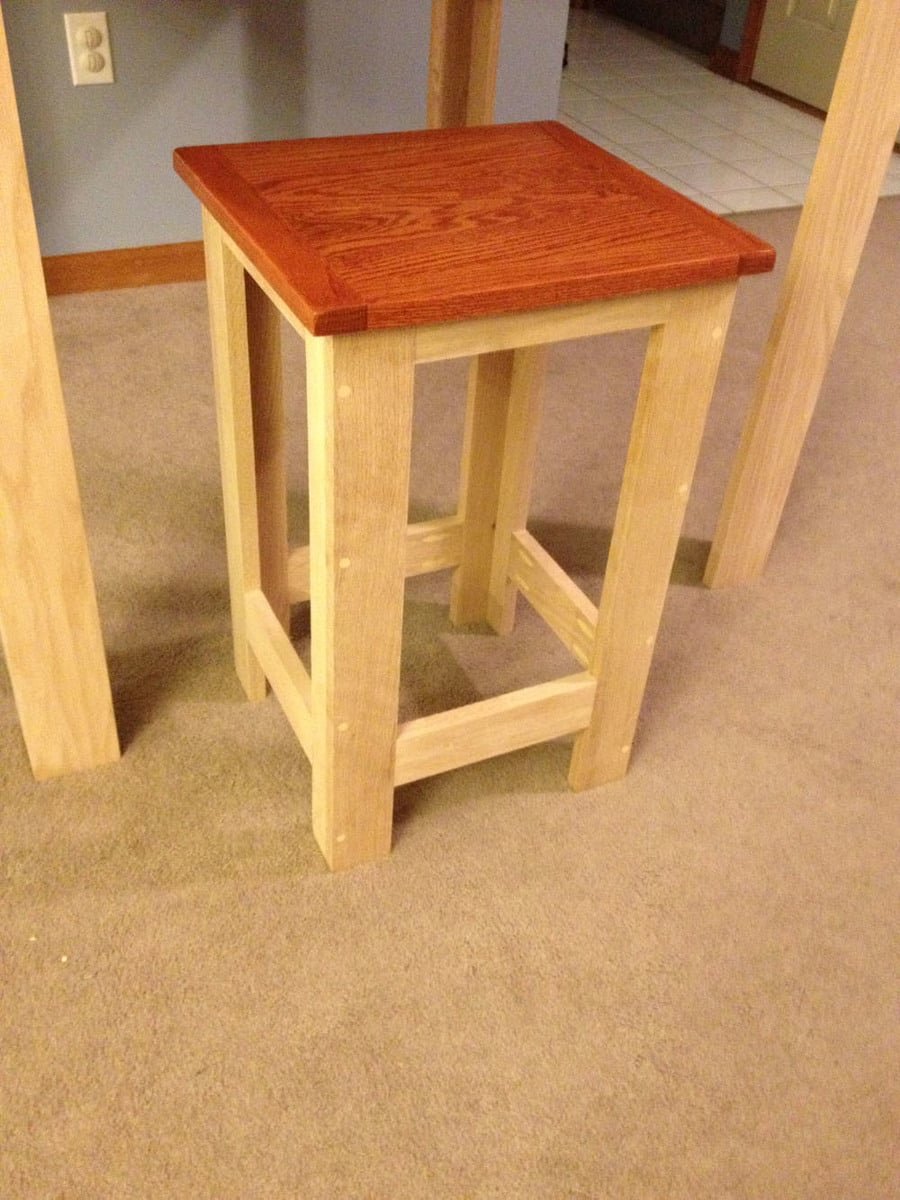 Pub Table height stool, modern design