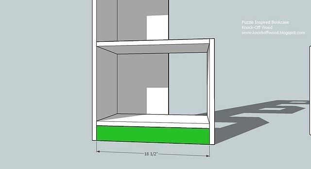 Puzzle Bookcase — step 4