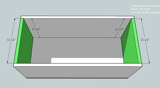 Puzzle Bookcase — step 6