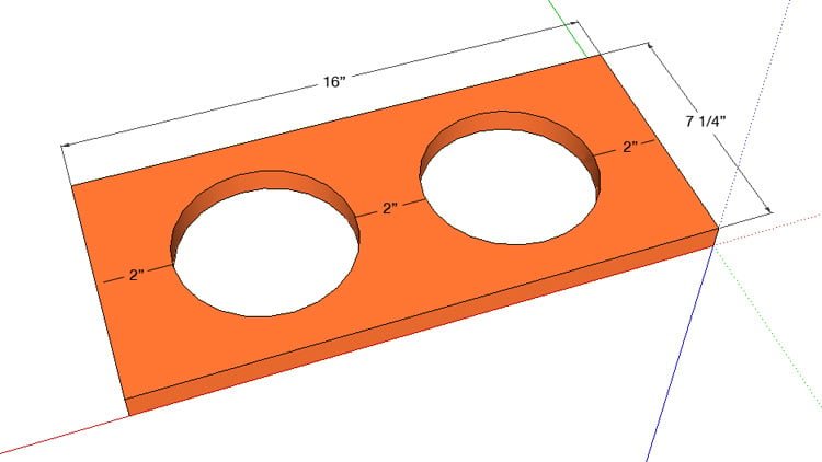 Raised Pet Feeder — step 1