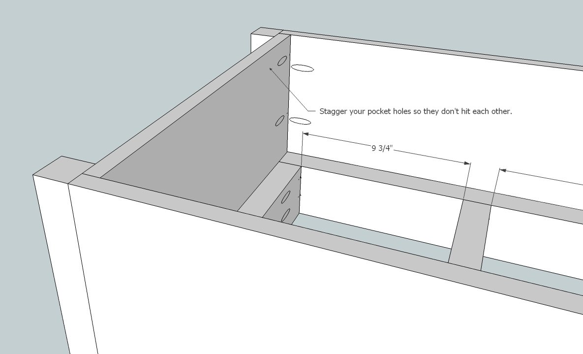 Raised Planter Box with Bottom Shelf — step 5
