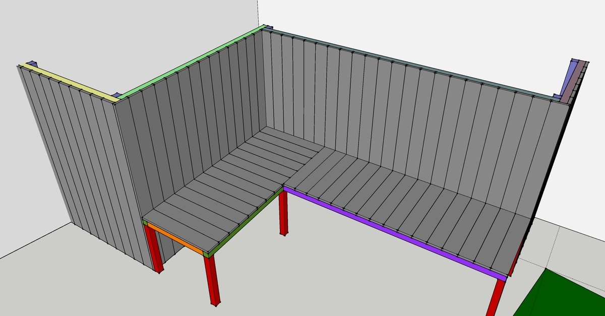 Raised RAISED Planter Bench — step 3