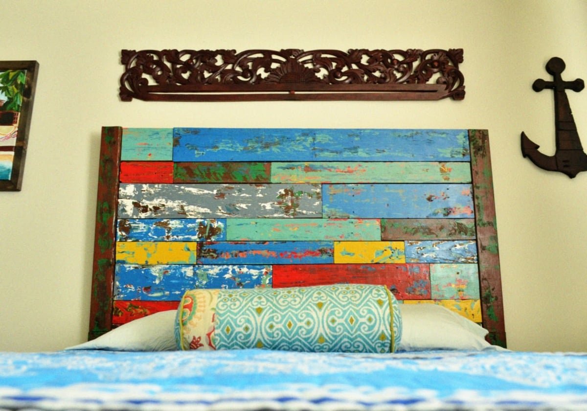 Reclaimed Boat Wood Finish