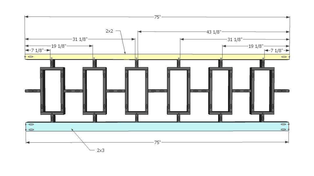 Rectangles Day Bed — step 5