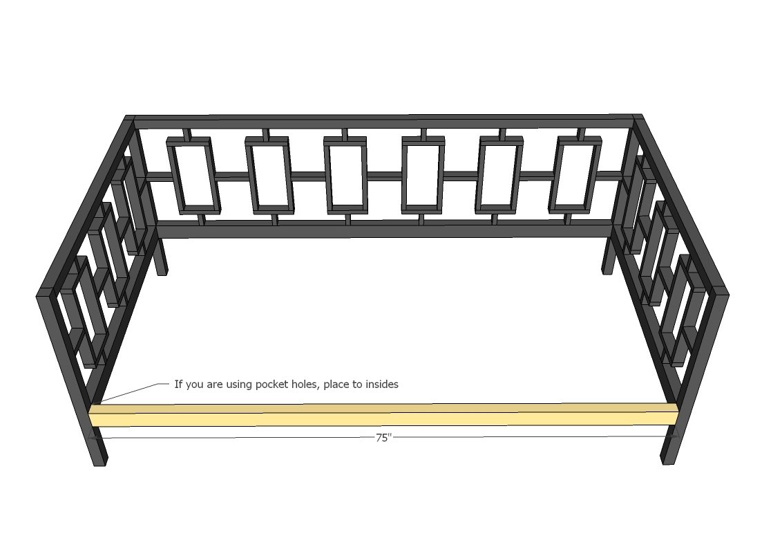 Rectangles Day Bed — step 8