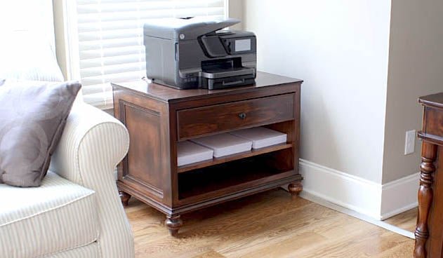 Refined Printer Cabinet