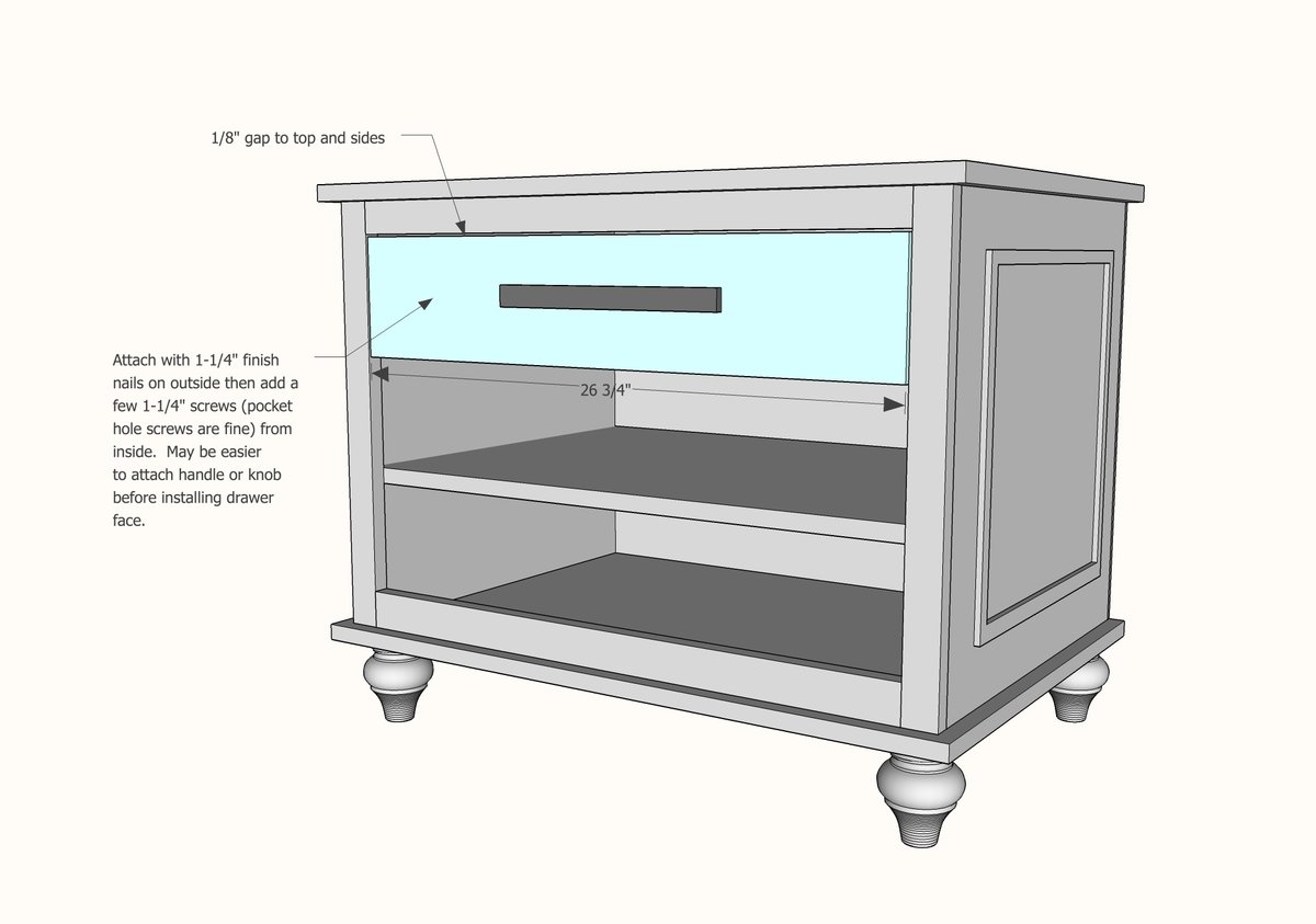 Refined Printer Cabinet — step 10