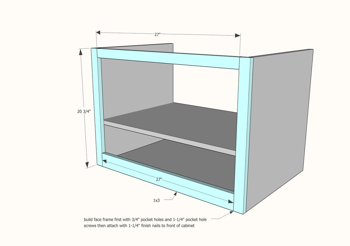 Refined Printer Cabinet — step 2