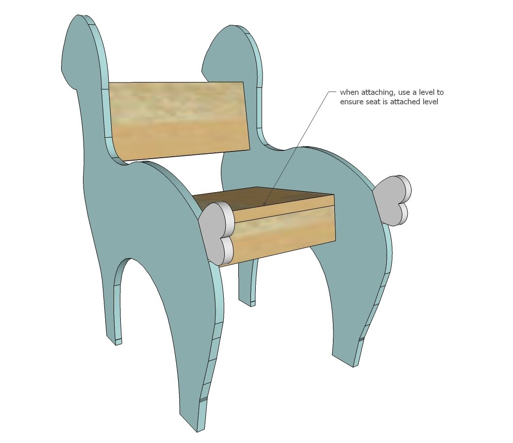 Reindeer Rocking Chair — step 3