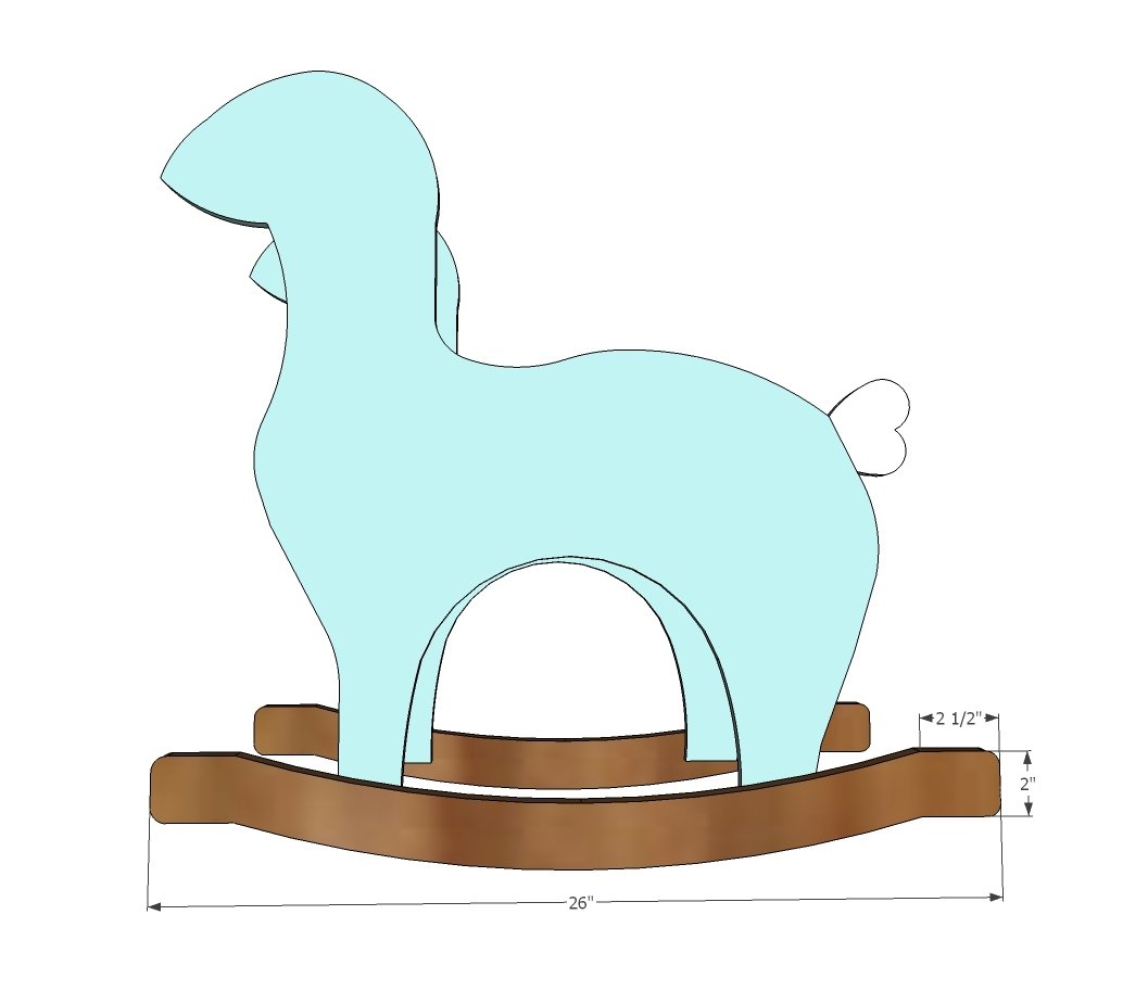 Reindeer Rocking Chair — step 4