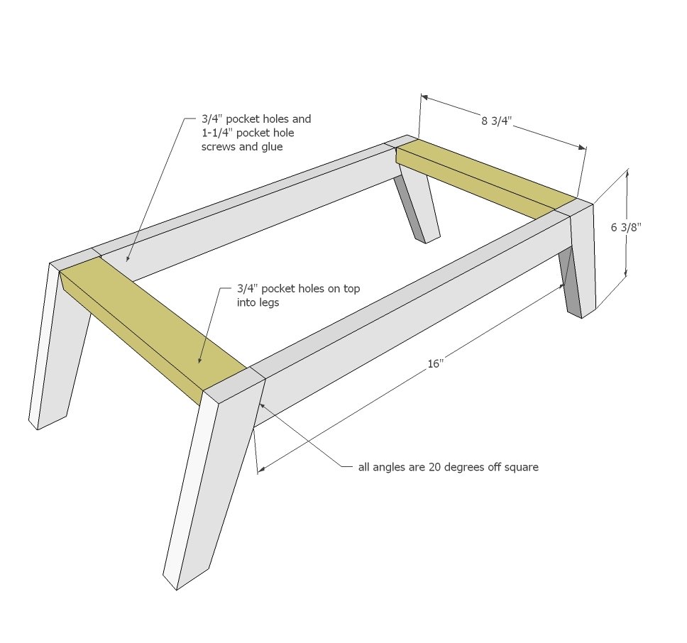 Retro Wood Toy Pretend Play Kitchen Dish Hutch — step 5