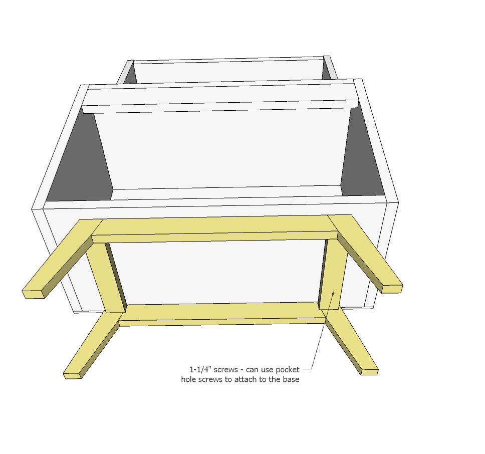 Retro Wood Toy Pretend Play Kitchen Dish Hutch — step 6