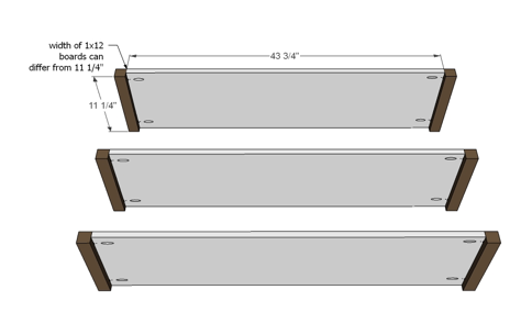 Rhyan Console Table — step 1