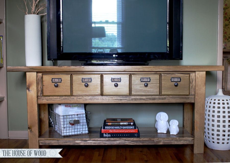 Ridge Media Console
